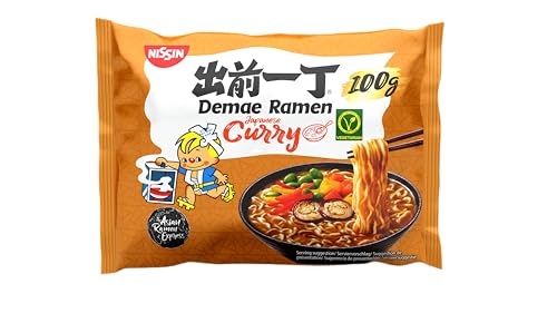 Nissin Demae Ramen Japanese Curry Instant-Nudeln 100 g