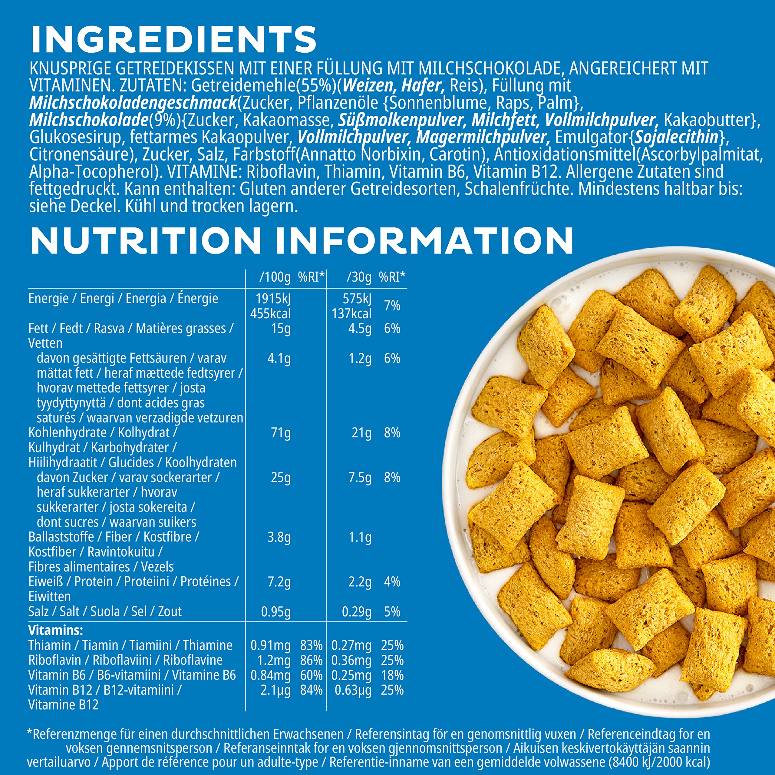 Kellogg's Tresor Milk Choco Cerealien 410g Schoko