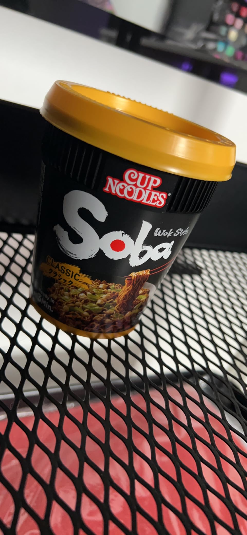 Nissin Soba Cup Classic Yakisoba-Becher 90g Wok-Art