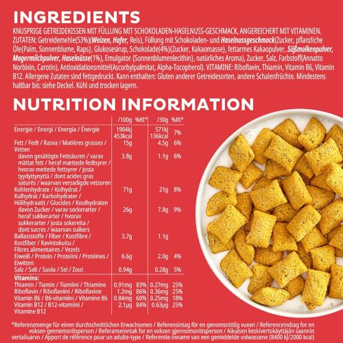 Kellogg's Tresor Choco Nut Cerealien 6er Pack knusprig