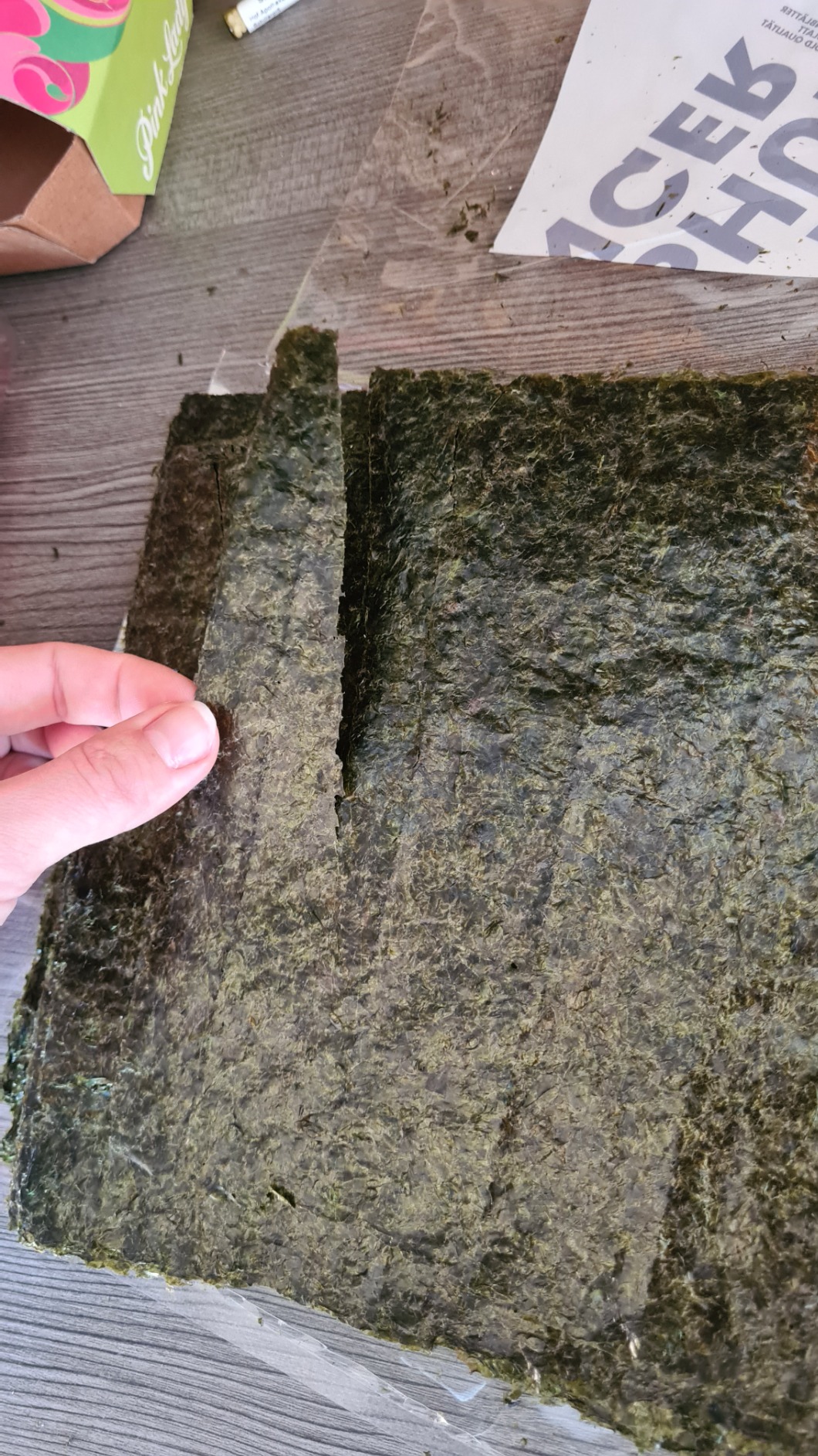 Reishunger Nori Algenblätter Gold 3x10 Blatt Sushi
