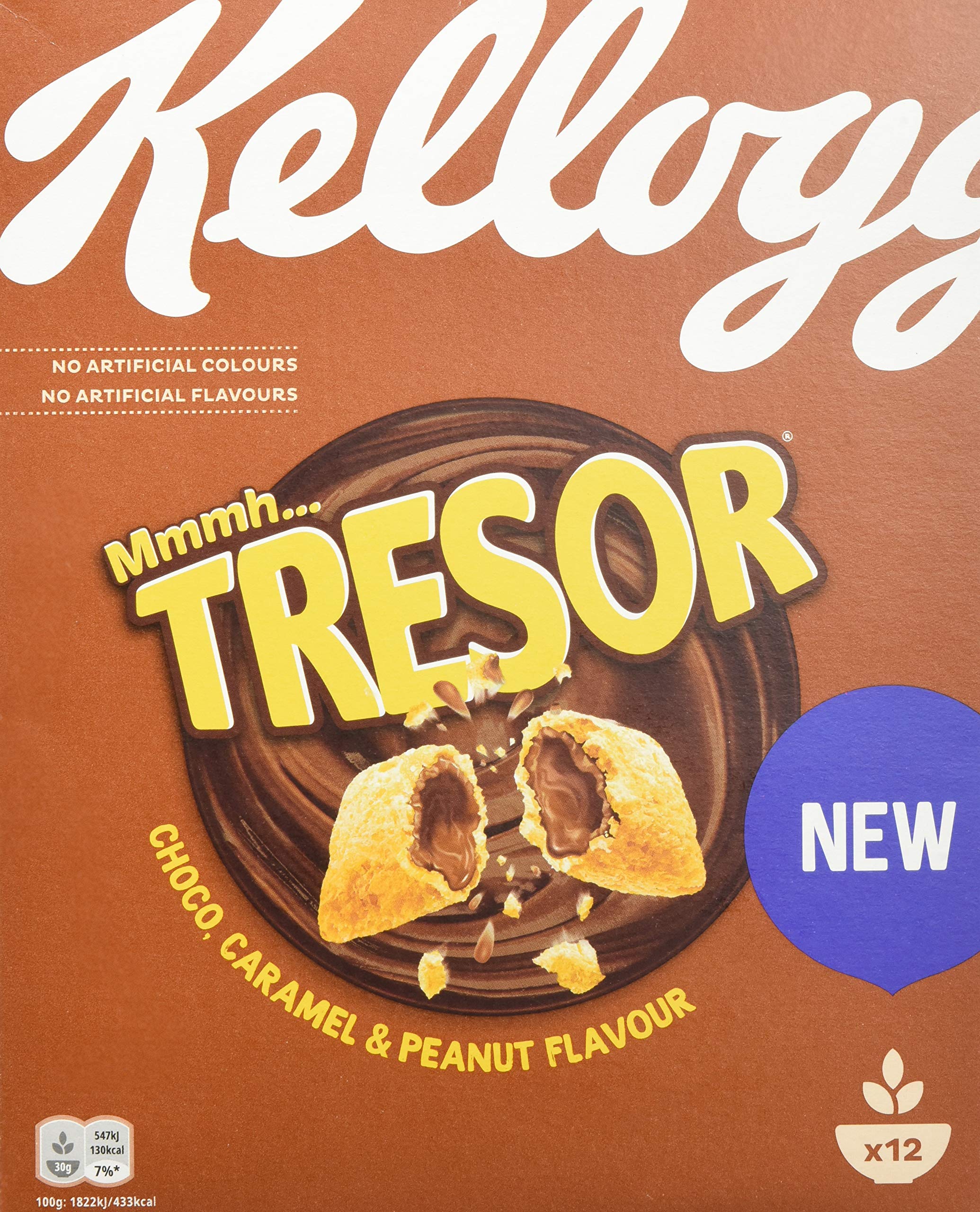 Kellogg's Tresor Schokolade Cerealien 375 g dunkel