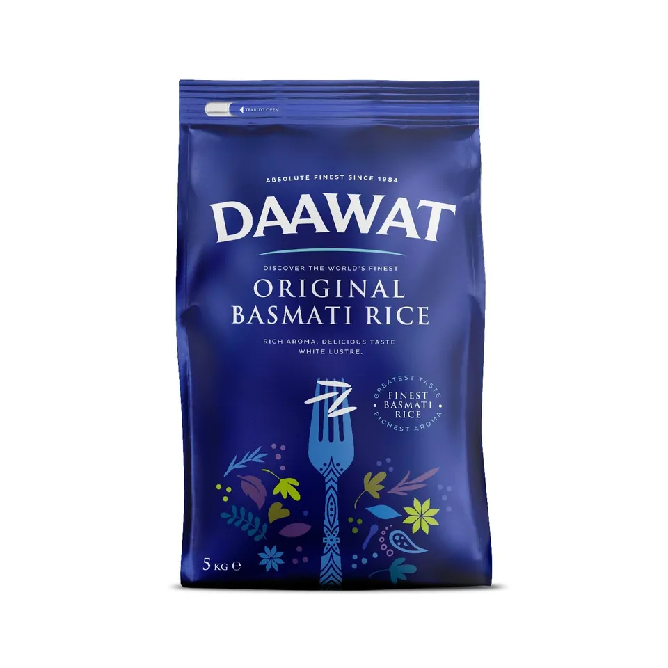 Daawat Original Basmati Reis Langkorn 5kg Aroma
