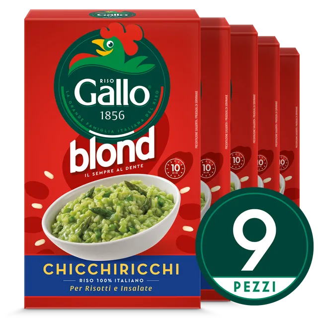 Riso Gallo Blond Chicchiricchi Parboiled Reis Risotto