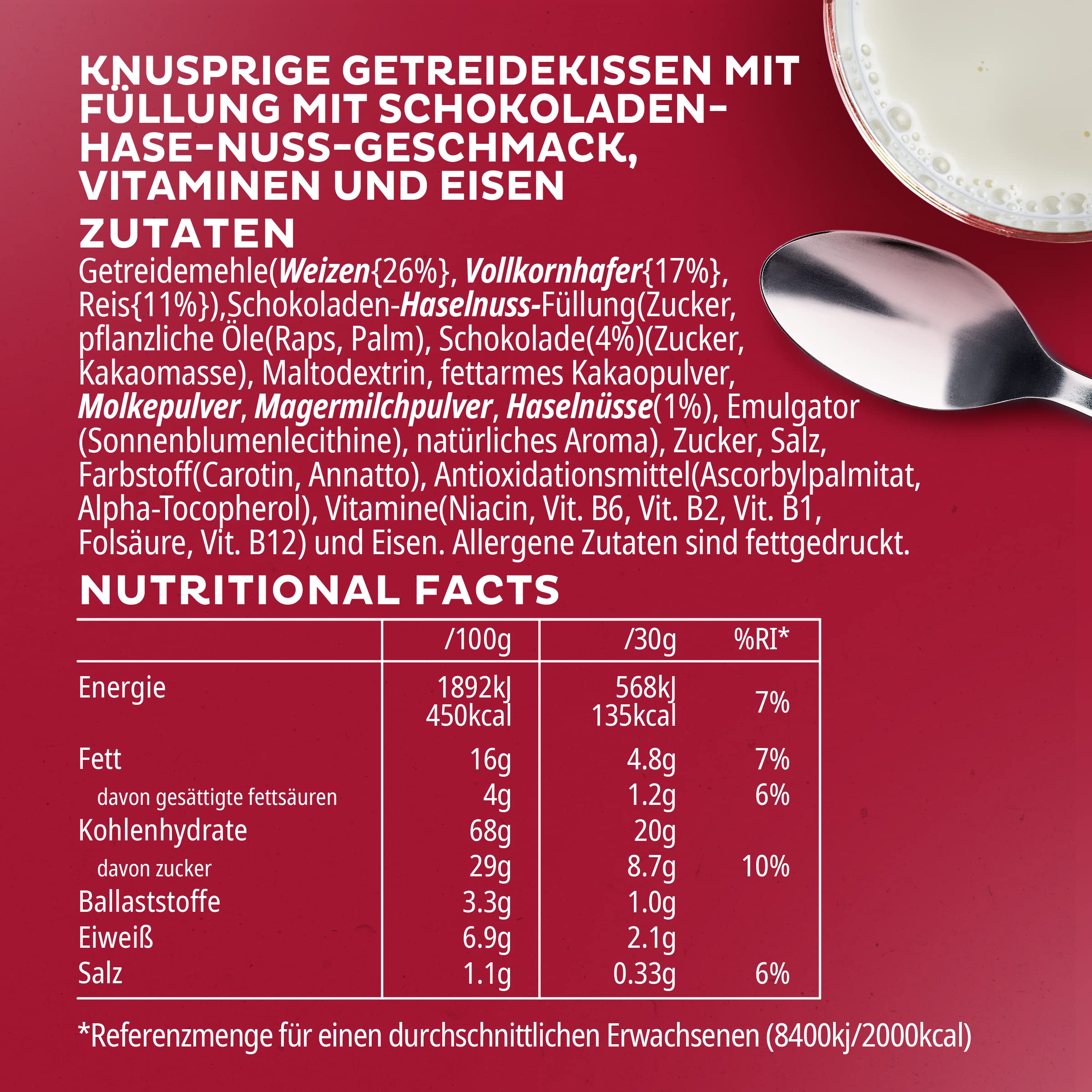 Kellogg's Tresor Choco Nut Cerealien 660g Schoko
