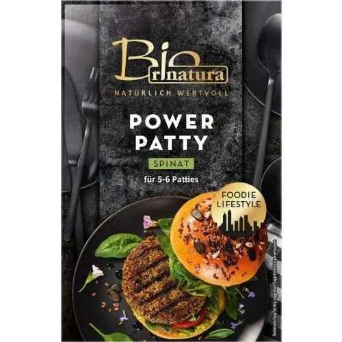 rinatura Power Patty Spinat Burger-Mischung 150g vegan ballaststoffreich