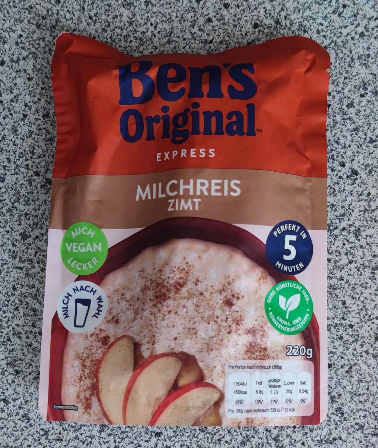 Ben's Original Express Milchreis Zimt 6x237g zimtig