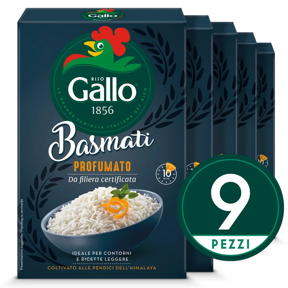 Riso Gallo Basmati Reis zertifiziert locker aromatisch