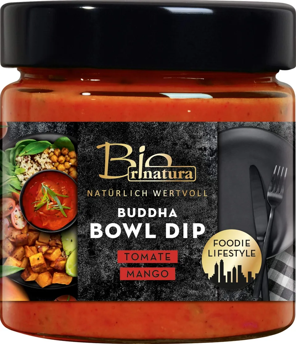 rinatura Buddha Bowl Dip Tomate-Mango 180g bio