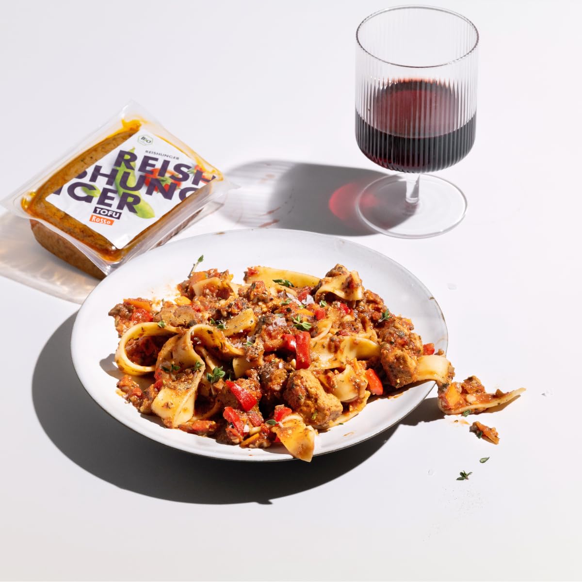 Reishunger BIO Tofu Rosso 4 x 200 g vegan glutenfrei