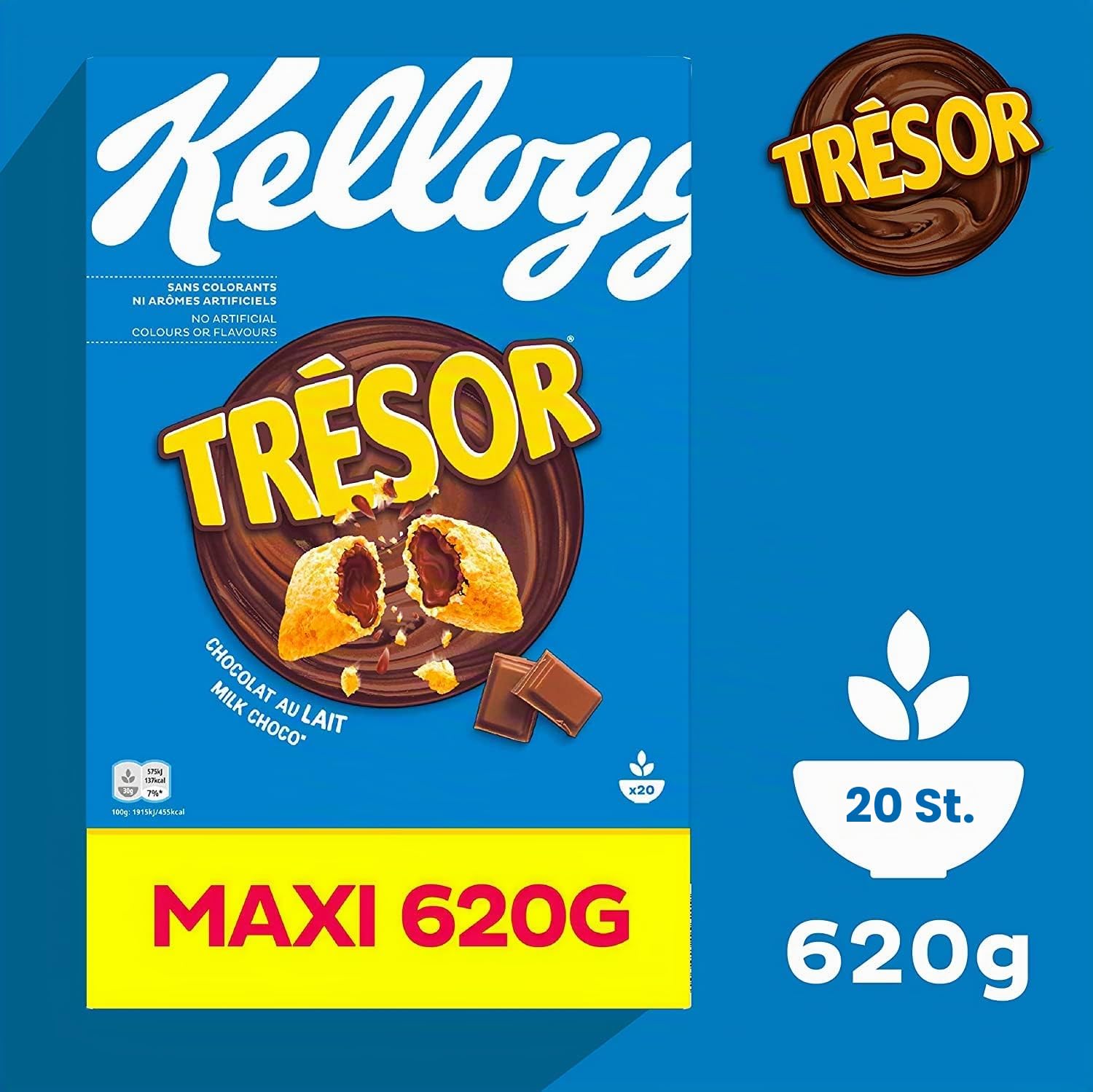 Kellogg's Tresor Milk Choco Cerealien 6x620g Schoko