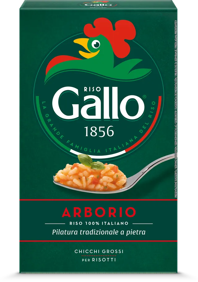 Riso Gallo Arborio Risotto Reis Rundkorn cremig