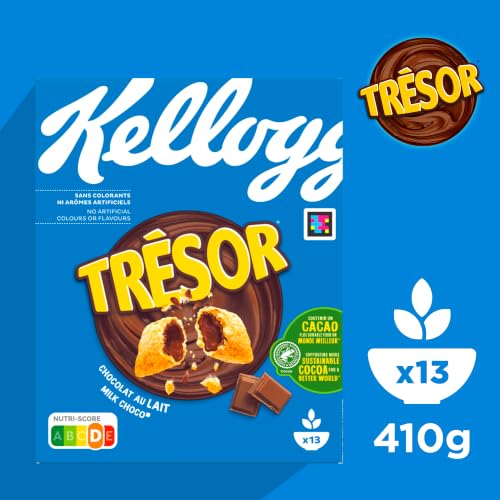 Kellogg's Tresor Milk Choco Cerealien 6x410g mit Dose