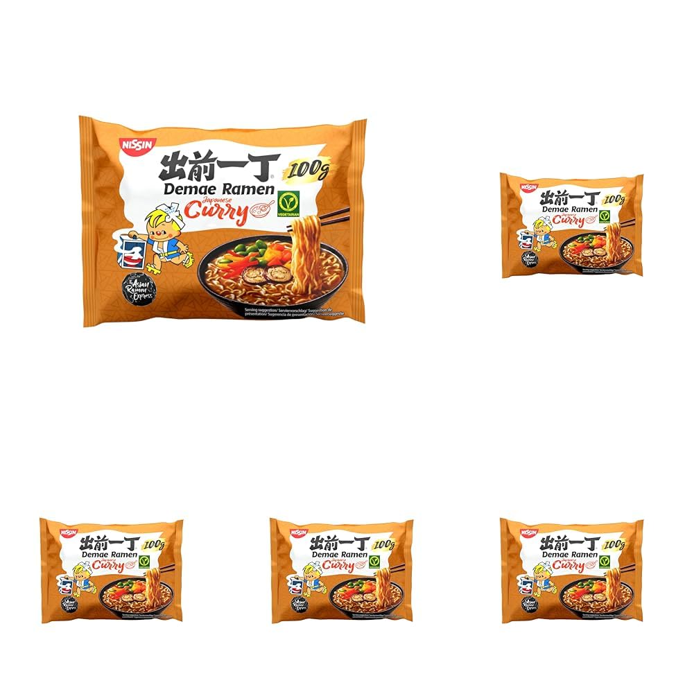 Nissin Demae Ramen Japanese Curry Instant-Nudeln 100 g