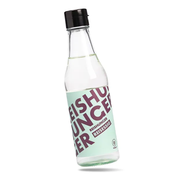 Reishunger Reisessig Flasche 250ml für Sushi Reis