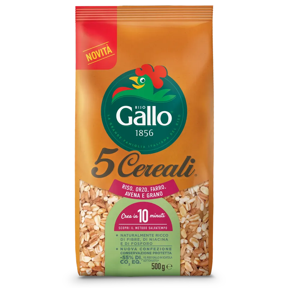 Riso Gallo 5 Cereali Getreidemix Reis Farro 400g ballaststoffreich
