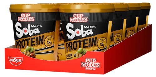 Nissin Cup Noodles Soba Protein Classic 8x92 g