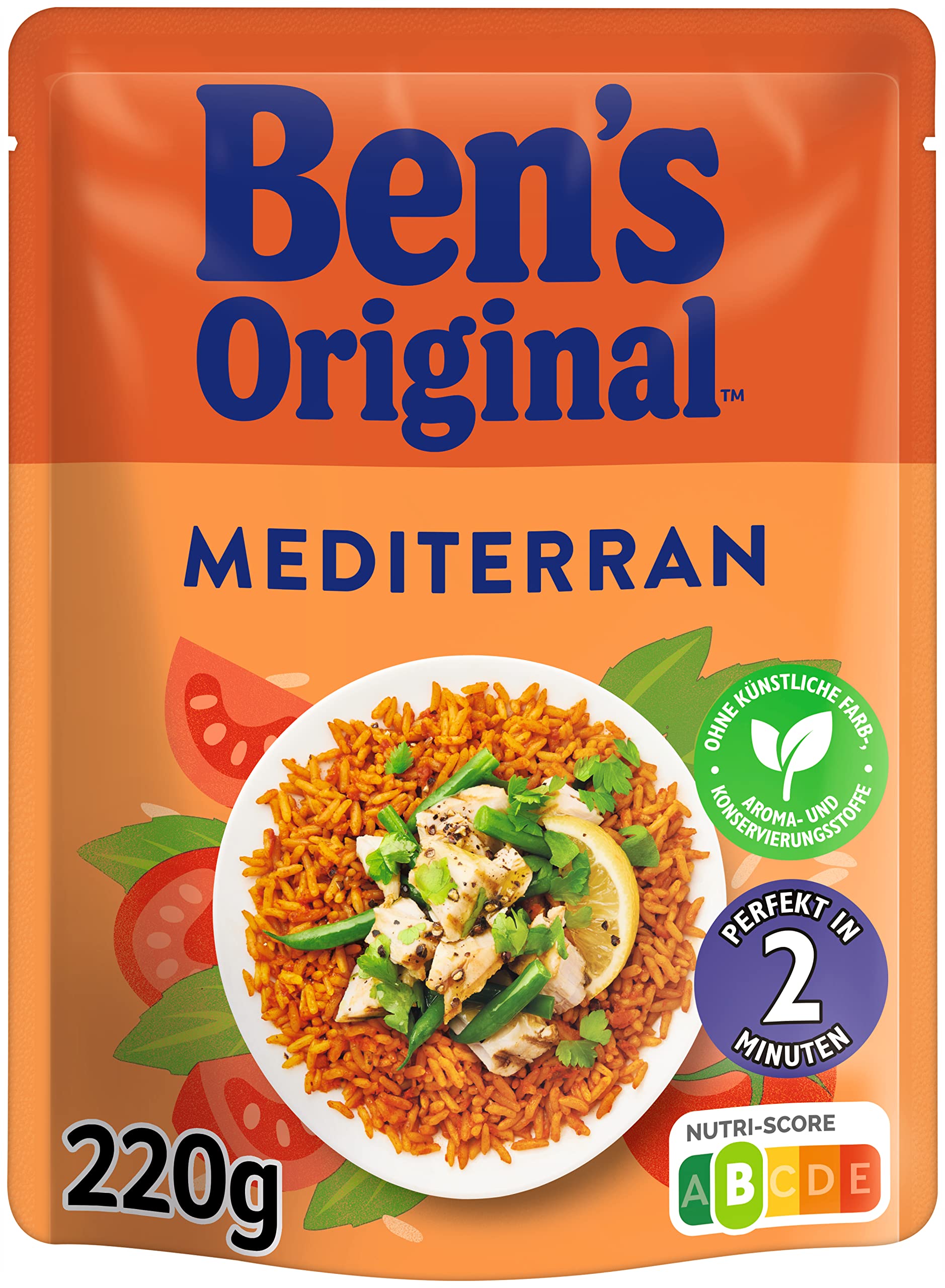 Ben's Original Express Reis Mediterran 6x220 g Beutel