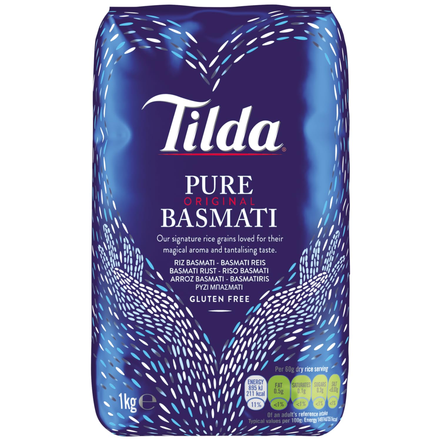 Tilda Pure Basmati Reis 10kg lockerer Langkornreis