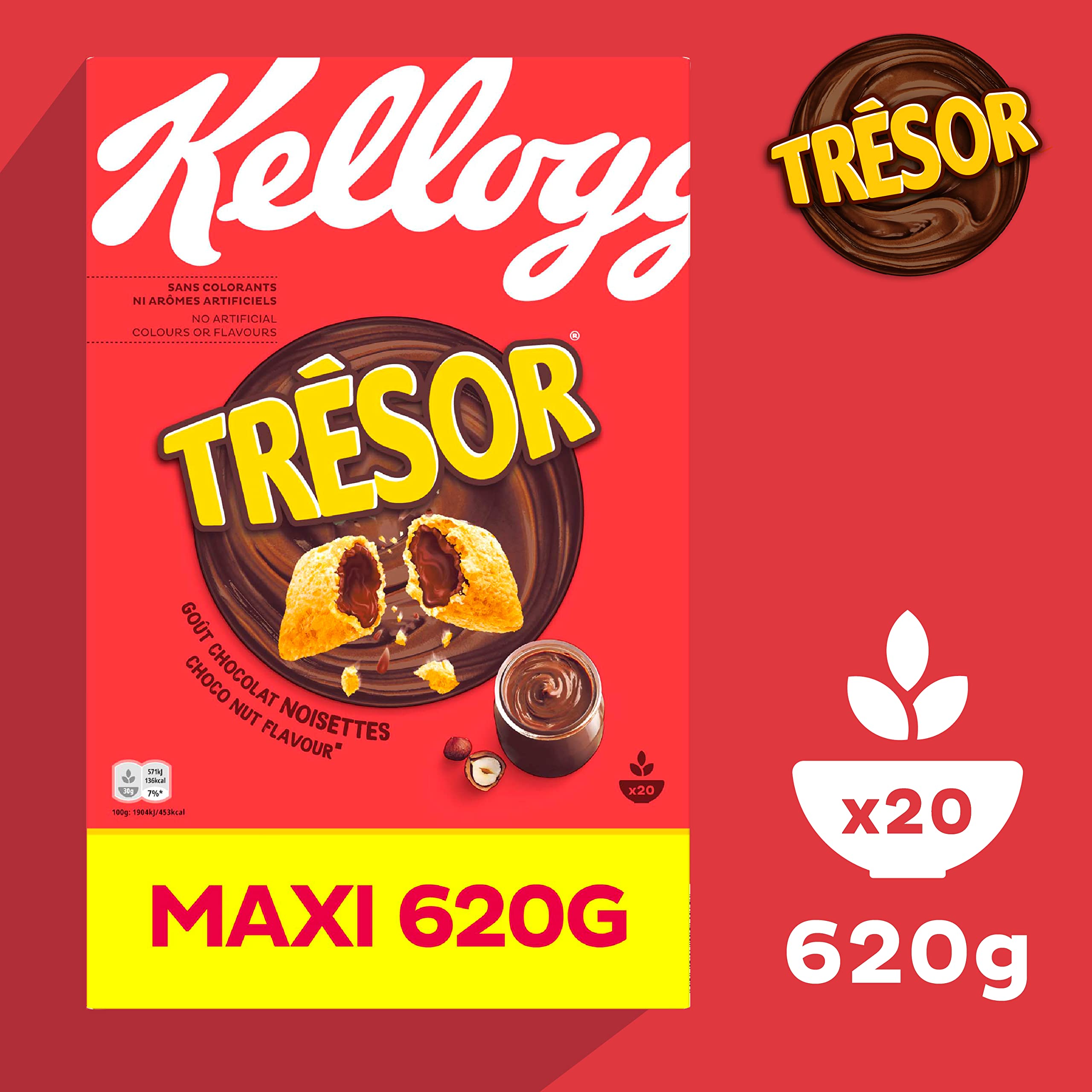 Kellogg's Tresor Choco Nut Cerealien 620g