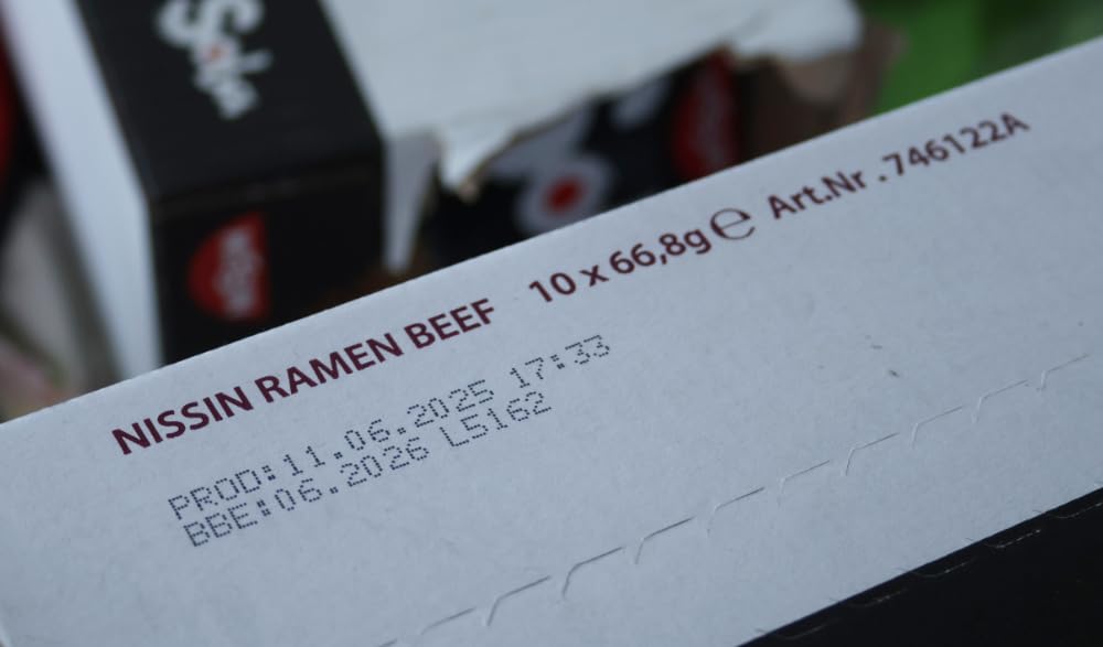 Nissin Demae Ramen Rind Instant-Nudeln 10x100g würzig