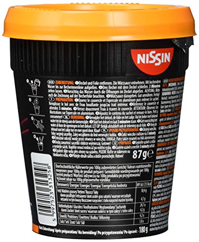 Nissin Soba Cup Noodles Peking Duck 87g Wok