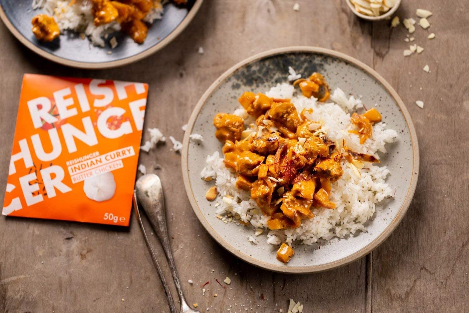 Reishunger Butter Chicken Curry Box Kochbox für 4 Personen indisch