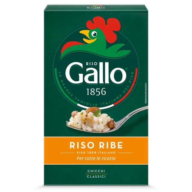Riso Gallo Ribe Weißer Reis 1kg vielseitig fest