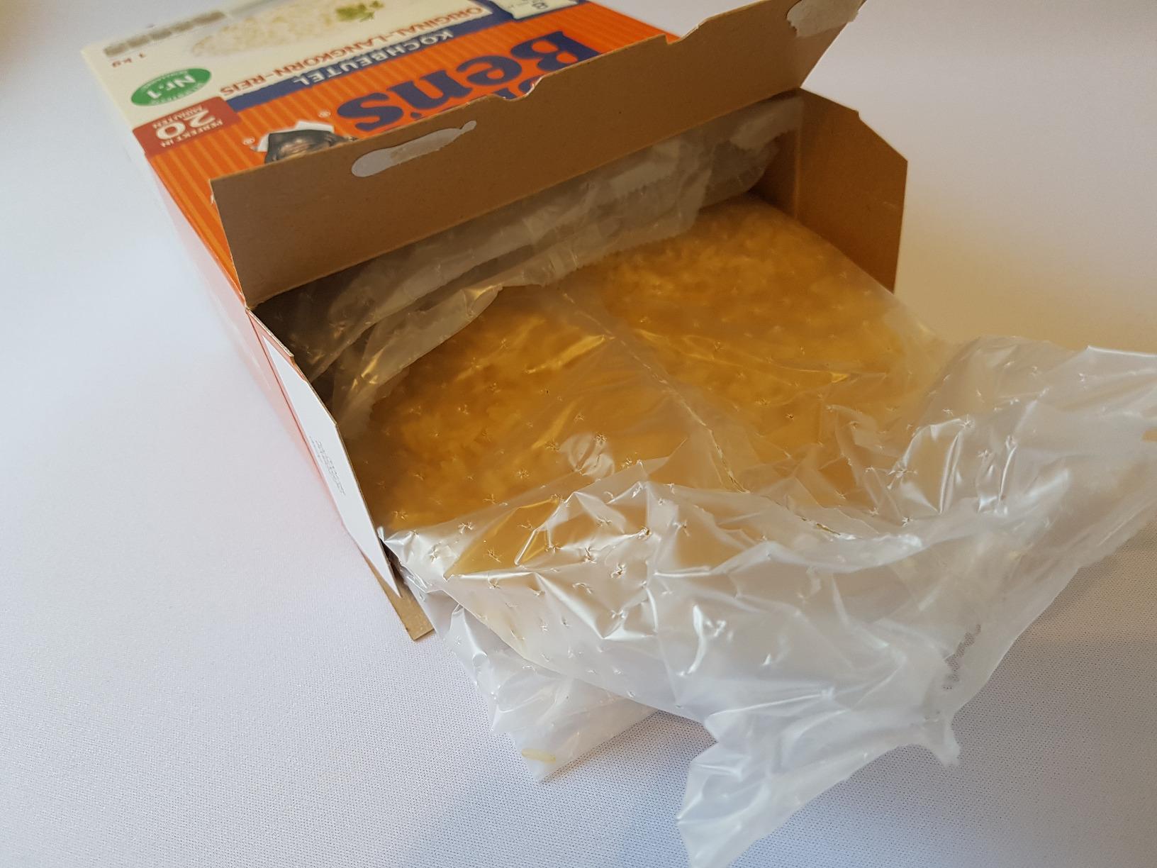 Ben's Original Langkorn Reis Kochbeutel 9x500g 20 Min