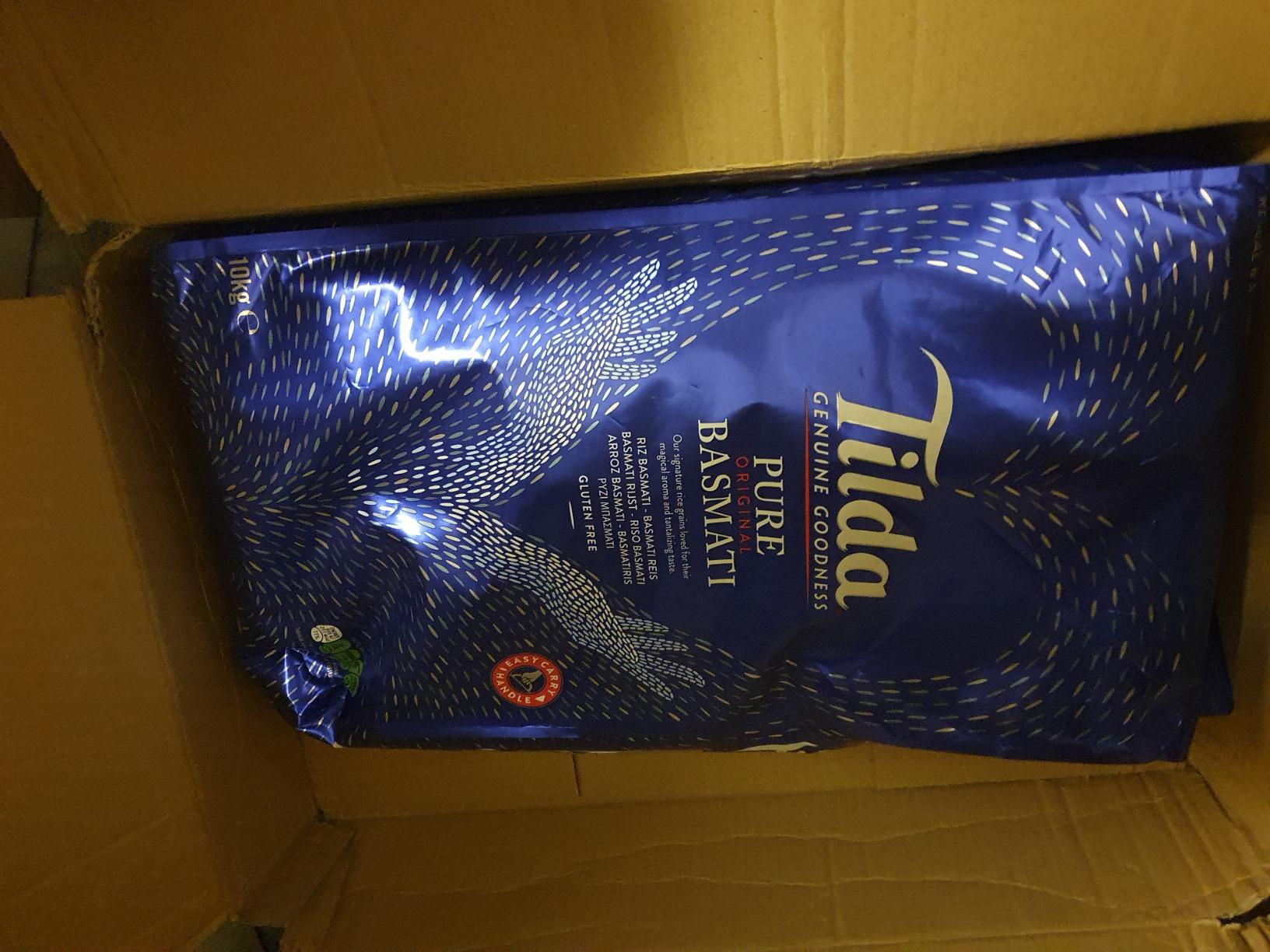 Tilda Pure Basmati Reis 10kg lockerer Langkornreis