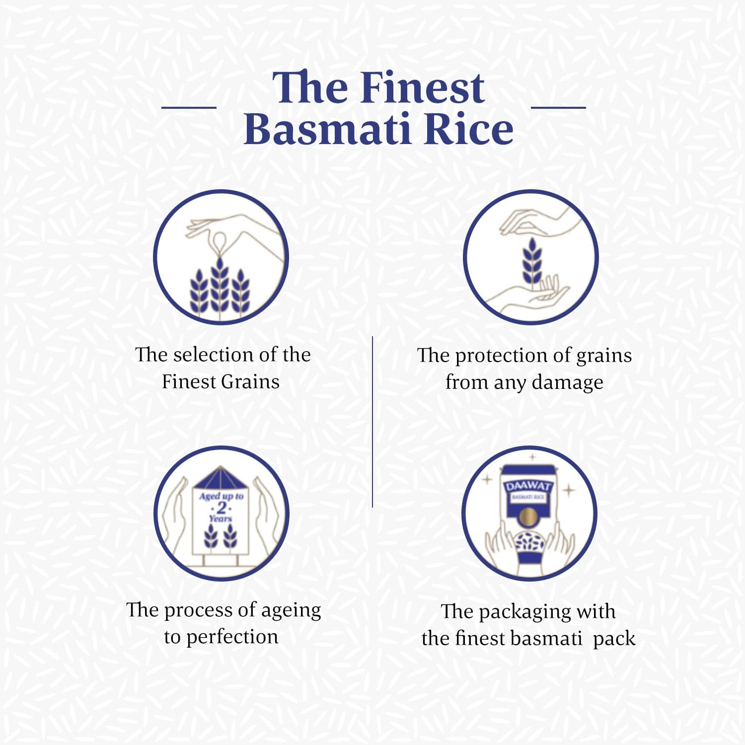 Daawat Original Basmati Reis Langkorn 5kg Aroma