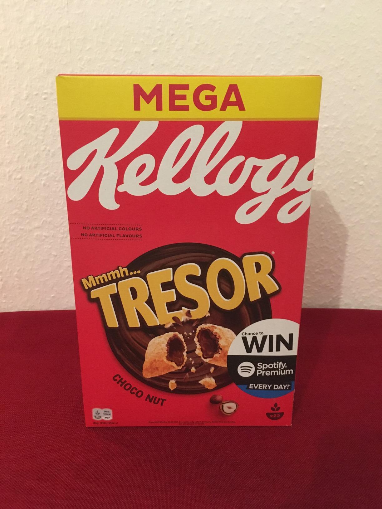 Kellogg's Tresor Choco Nut Cerealien 660g Schoko