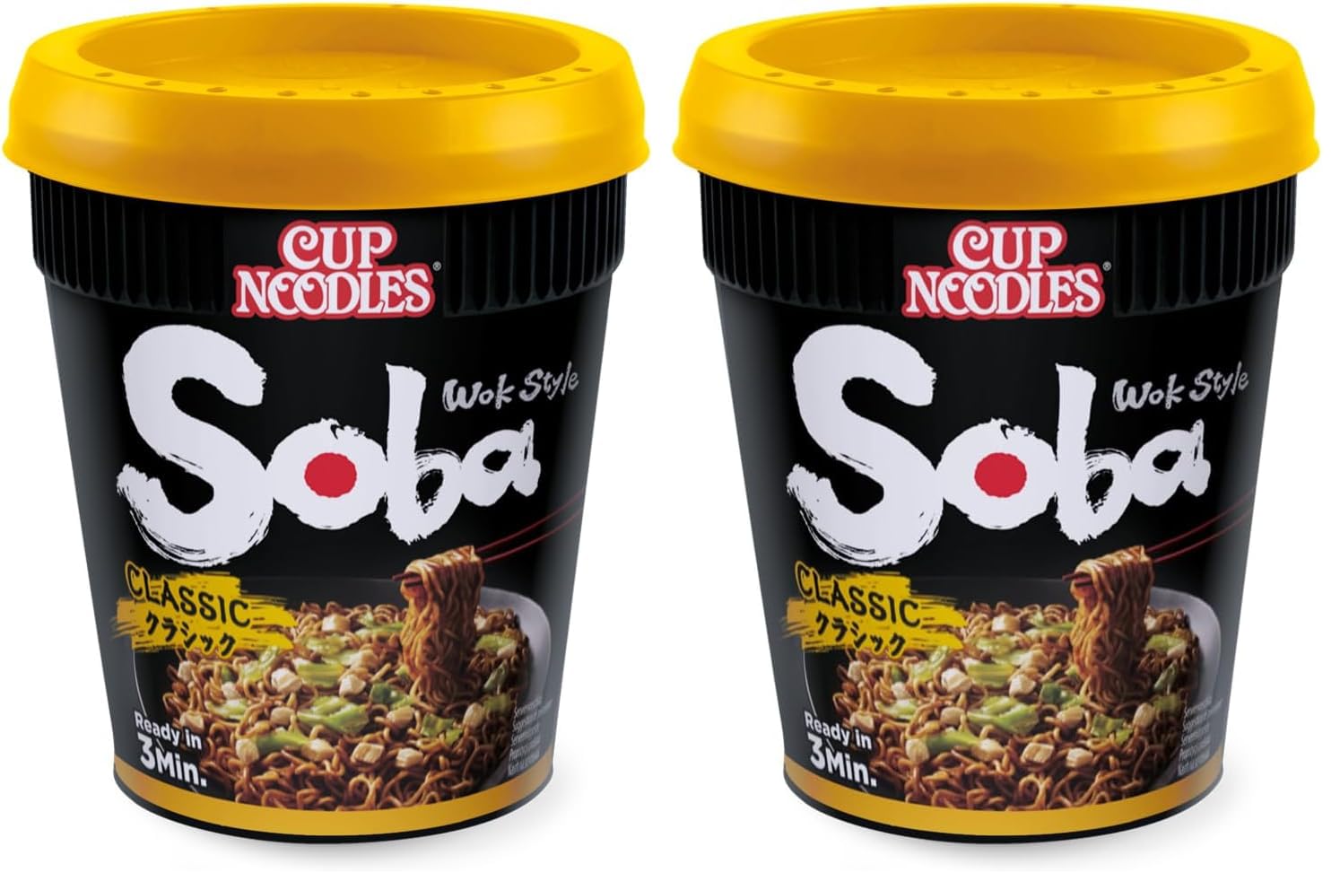 Nissin Soba Cup Classic Yakisoba-Becher 90g Wok-Art