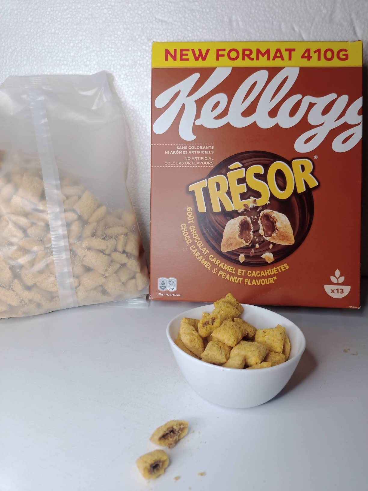 Kellogg's Tresor Choco Caramel Peanut Cerealien 410g