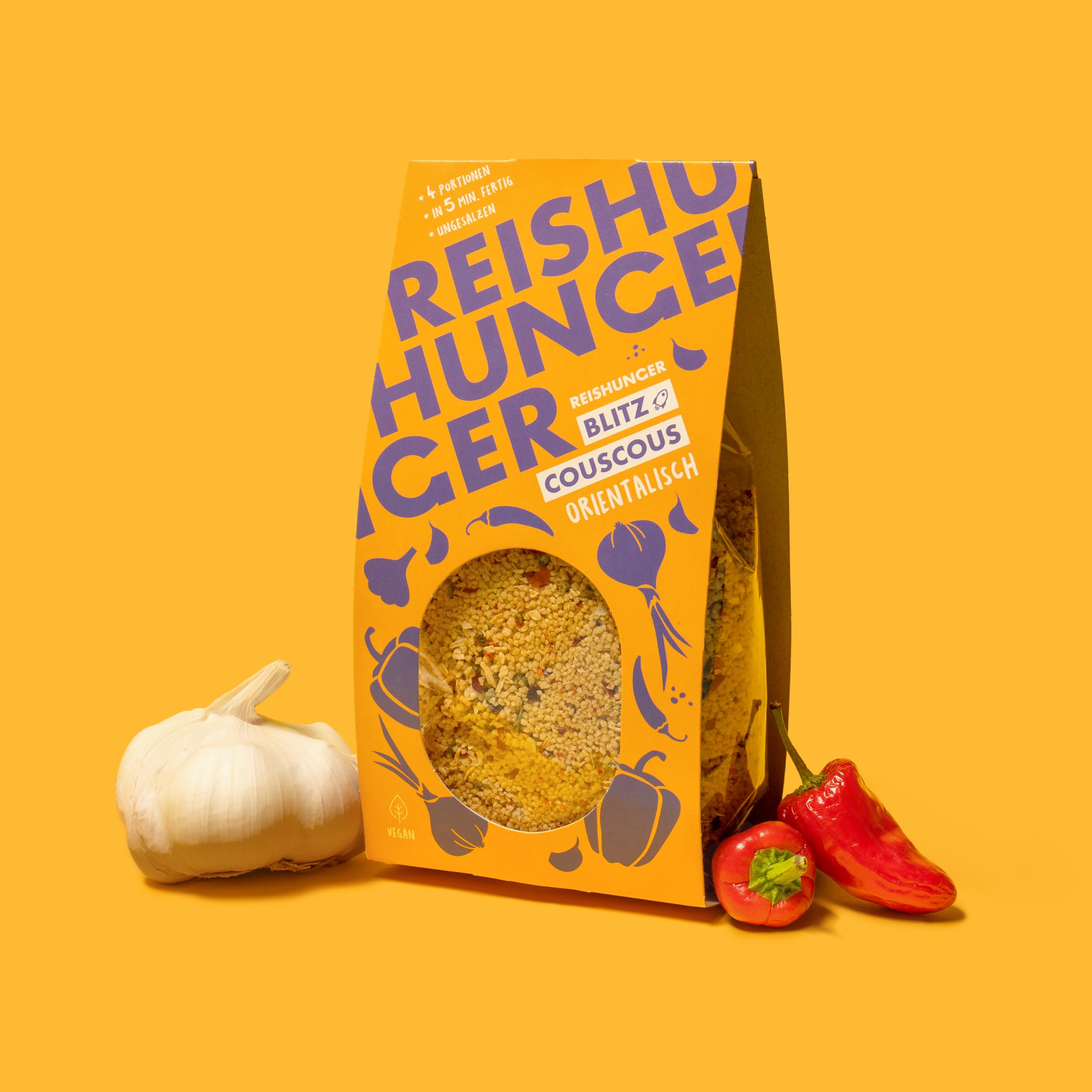 Reishunger Blitz-Couscous Probier Set 2 x 300 g orientalisch