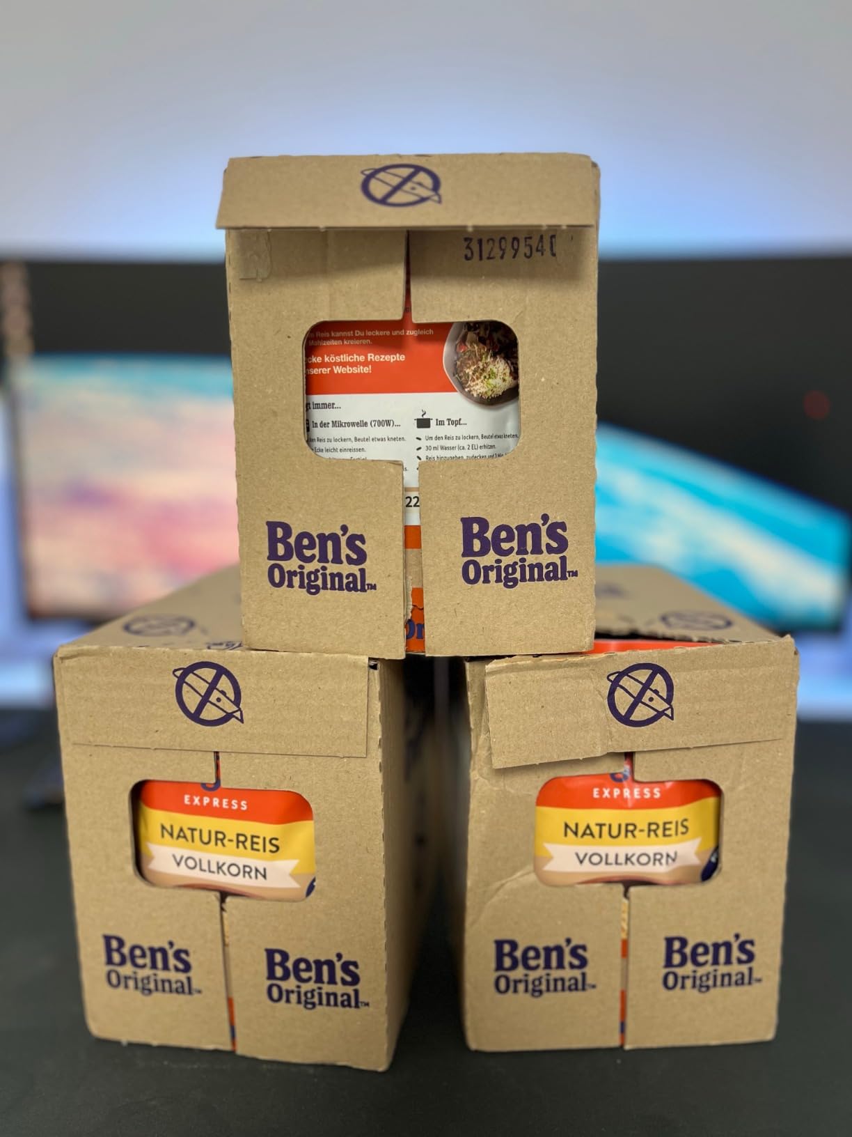 Ben's Original Express Reis Natur 6x220g Vollkorn