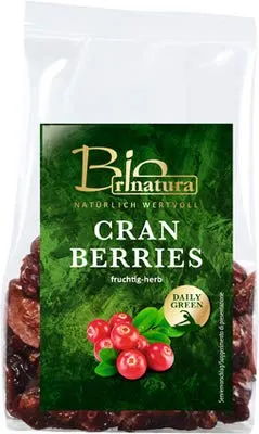 rinatura Cranberries Bio Trockenfrüchte 100g Snack