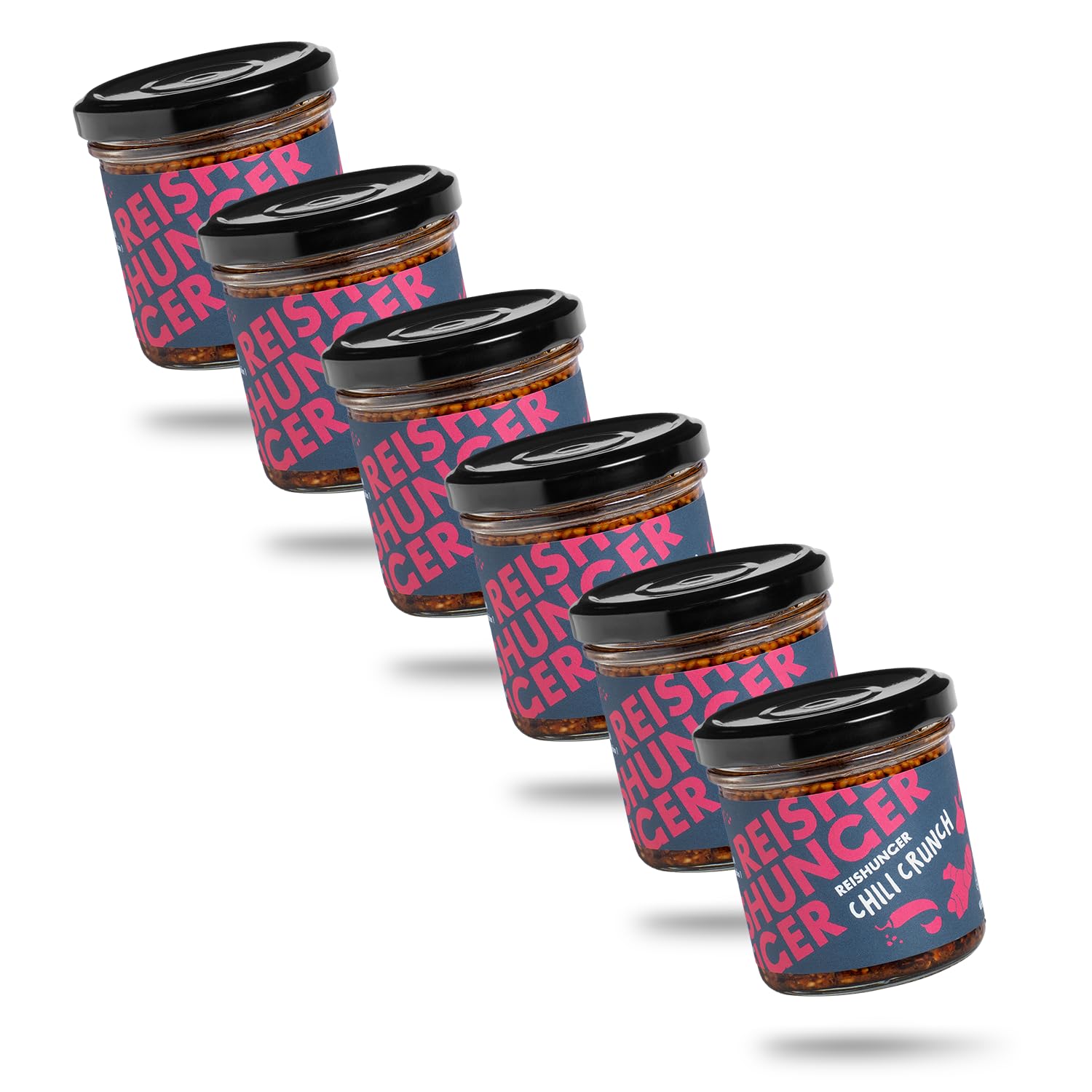 Reishunger Lemongrass Chili Crunch 6x120g mild