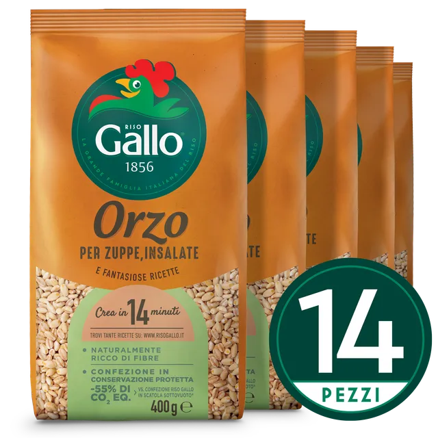 Riso Gallo Orzo Perlgerste Getreide ballaststoffreich