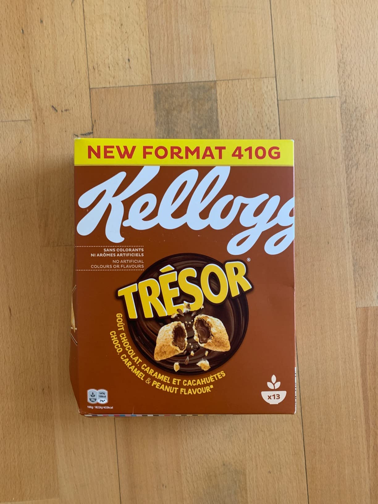 Kellogg's Tresor Choco Caramel Peanut Cerealien 410g