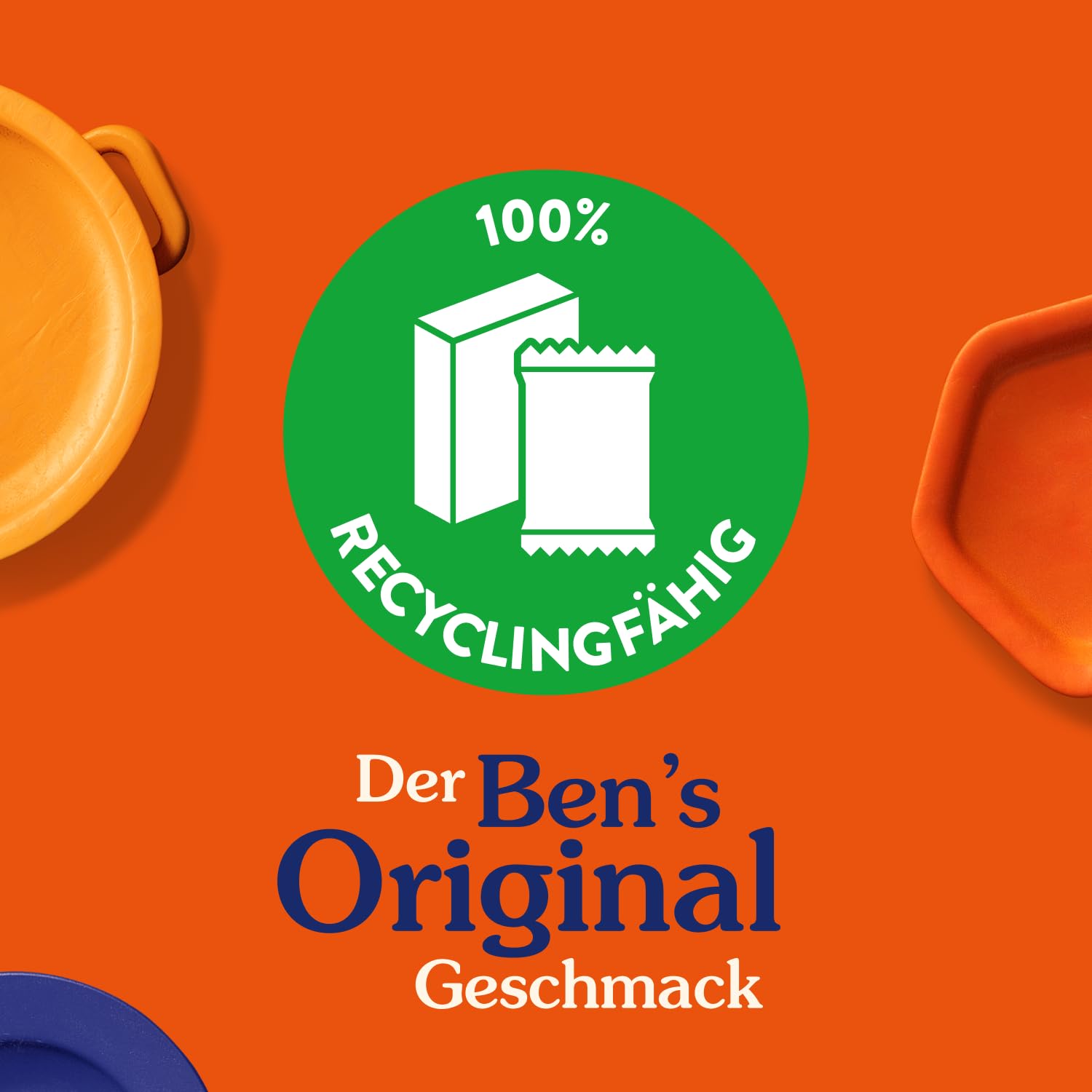 Ben's Original Natur Reis Kochbeutel 9x500 g Multipack