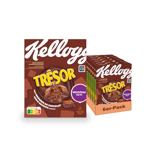 Kellogg's Tresor Choco Brownie Cerealien 6x375 g