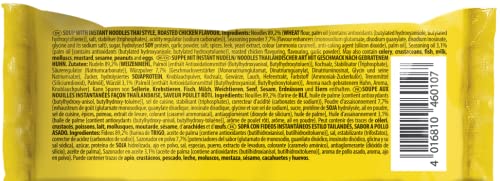 Nissin Ramen Thai Roasted Chicken Instant-Nudeln 65g Hähnchen