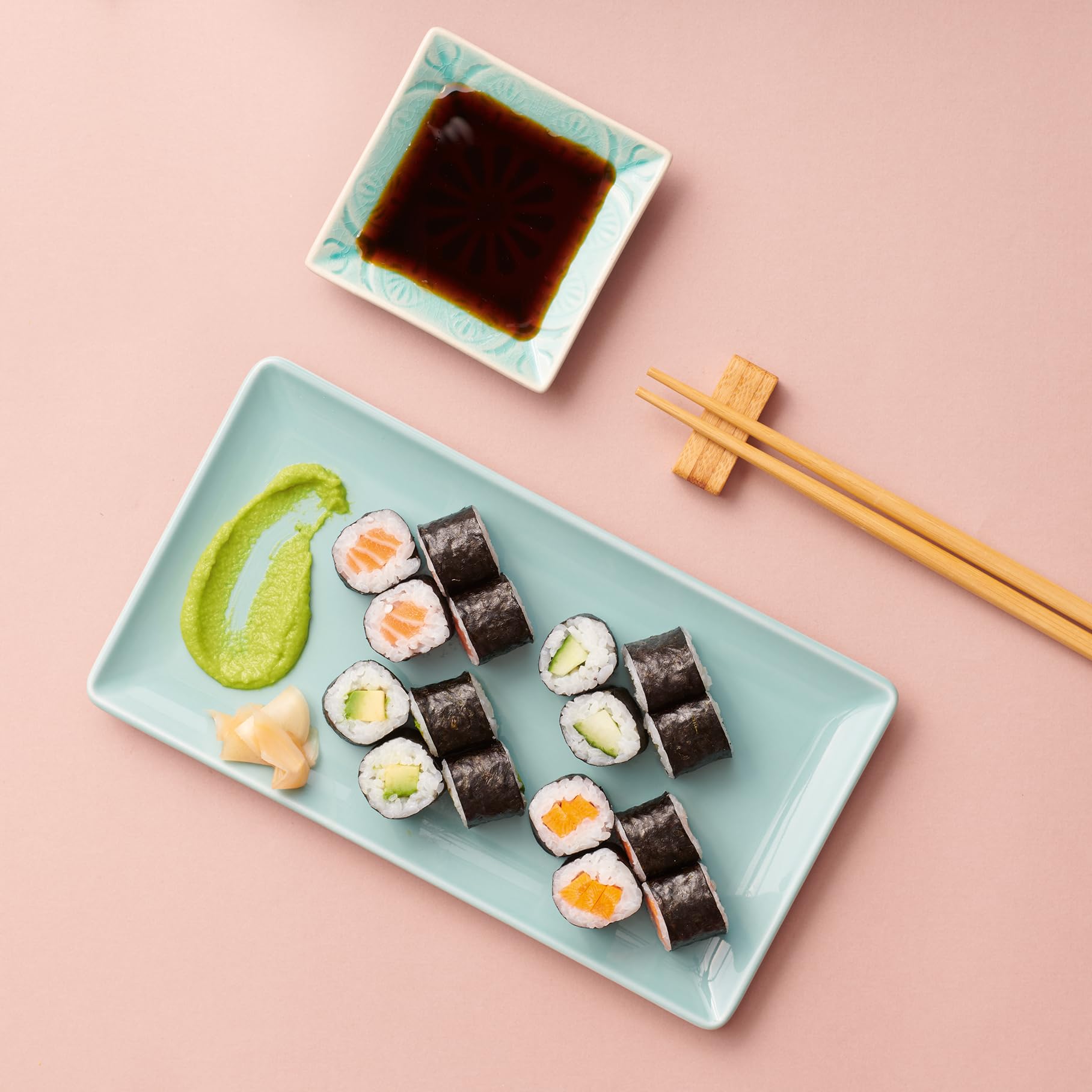 Reishunger Sushi Saucen Set 4tlg Soja Teriyaki Mayo Wasabi