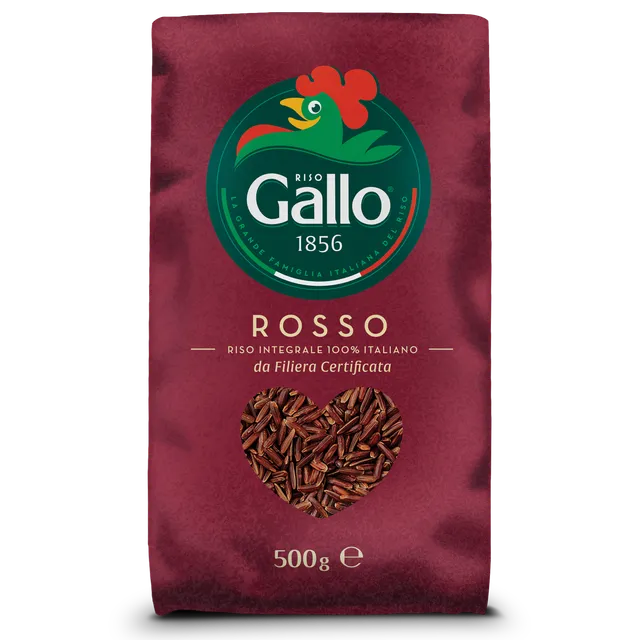 Riso Gallo Rosso Integrale Roter Reis nussig