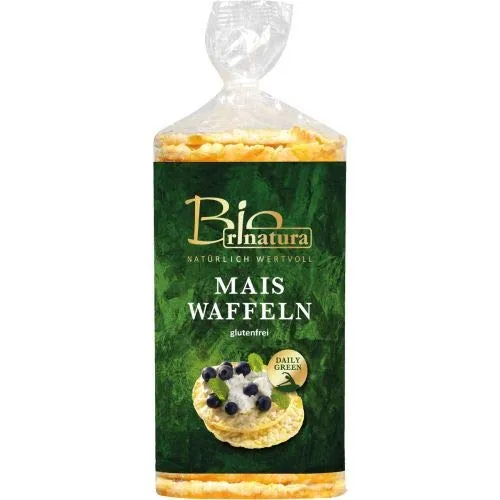 rinatura Maiswaffeln Bio-Waffeln 120g glutenfrei