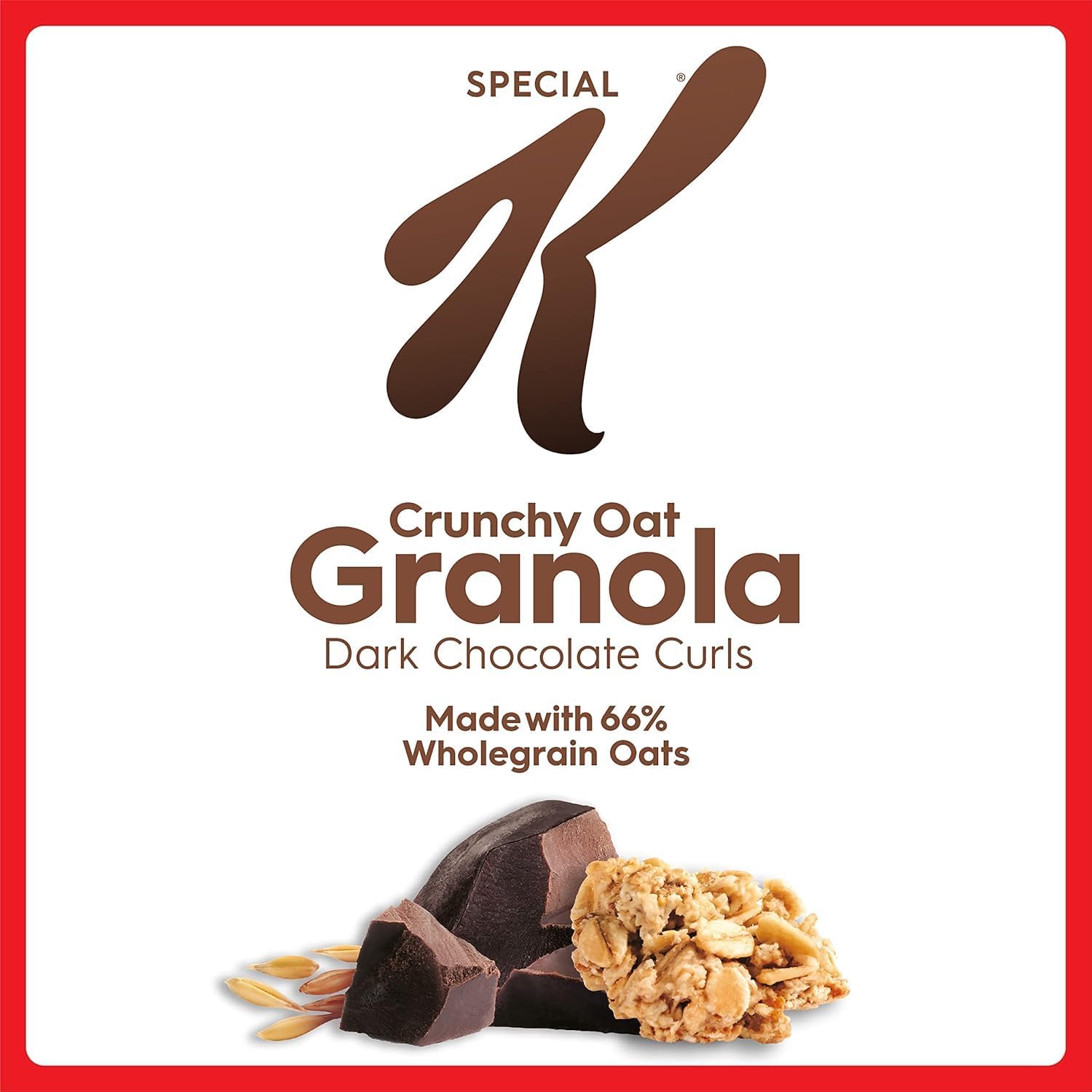 Kellogg's Special K Crunchy Oat Granola Dark Chocolate Curls Müsli 6x320g