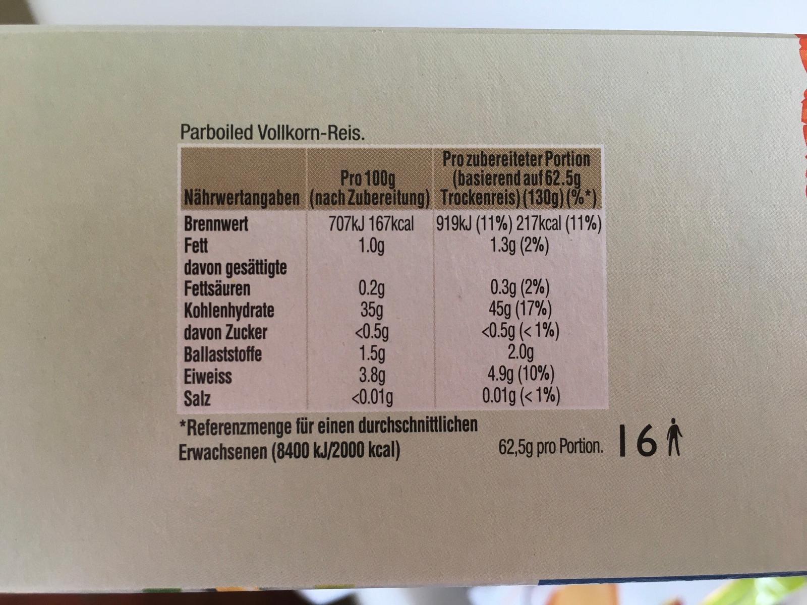 Ben's Original Natur Reis Kochbeutel 9x500 g Multipack