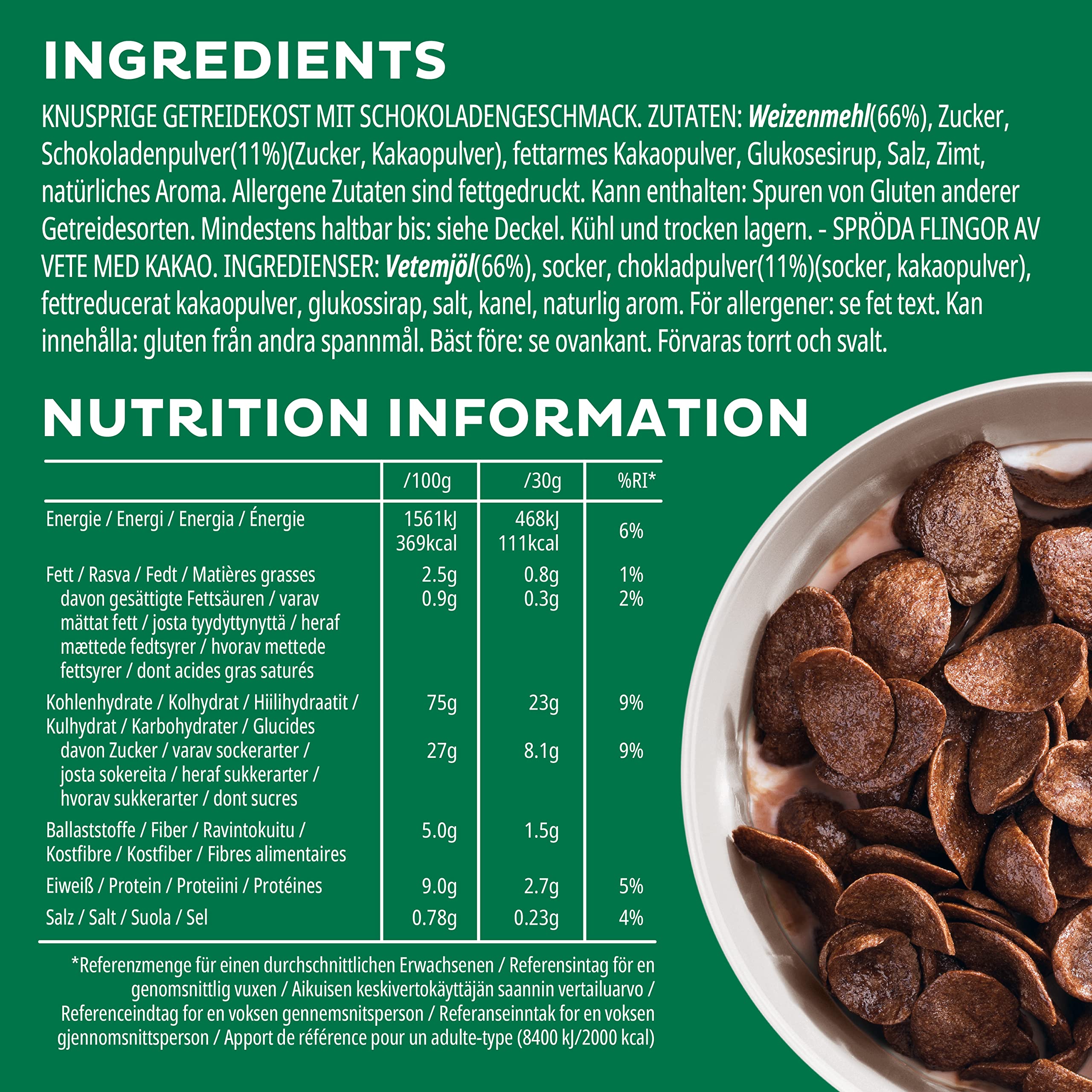 Kellogg's Choco Krispies Chocos Cerealien 700 g Schoko