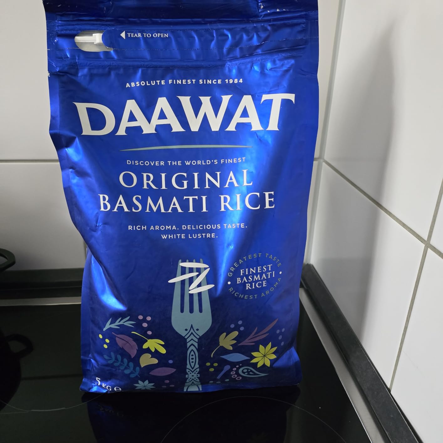 Daawat Original Basmati Reis Langkorn 5kg Aroma